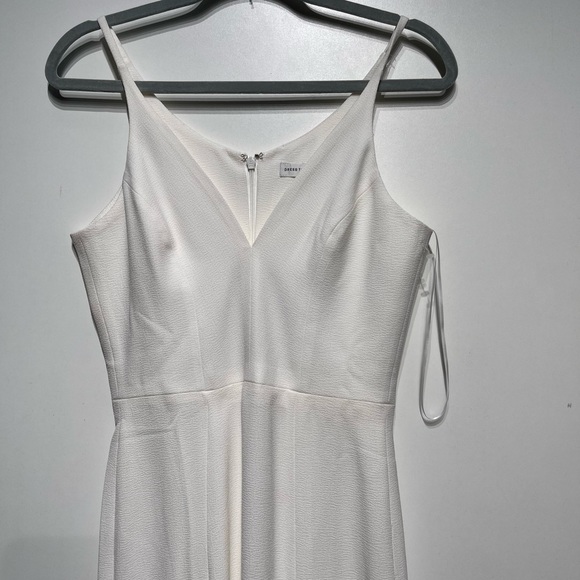 NEW Dress the Population Iris Gown in Off White - Picture 9 of 13